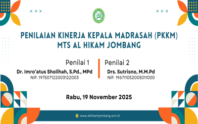 Evaluasi Ketat Kinerja Kepala Madrasah: MTs Al Hikam Jombang Siap Naik Kelas Pasca PKKM dengan Dua Penilai Ahli